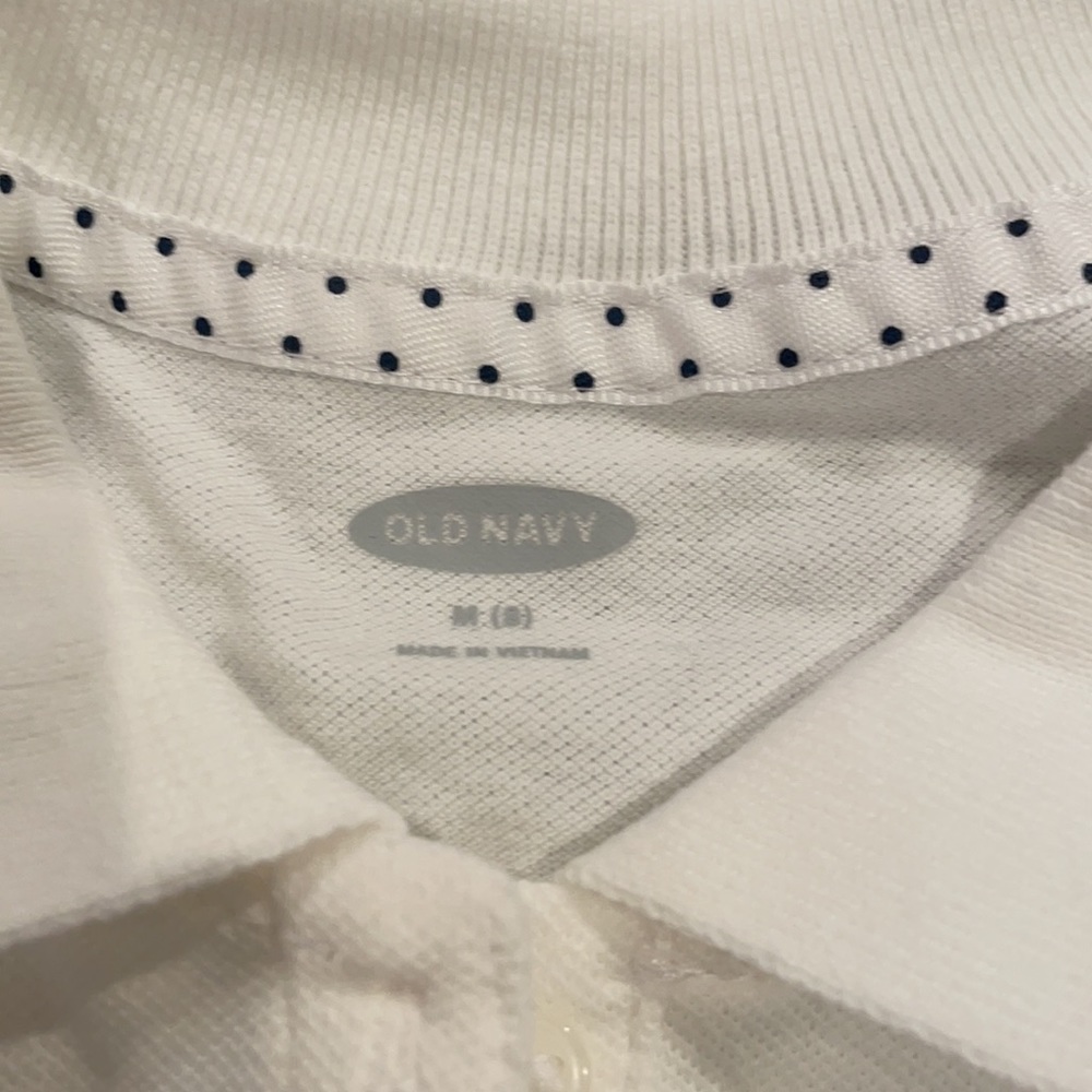Girls shirt sleeves white polo shirt! - Picture 4 of 6